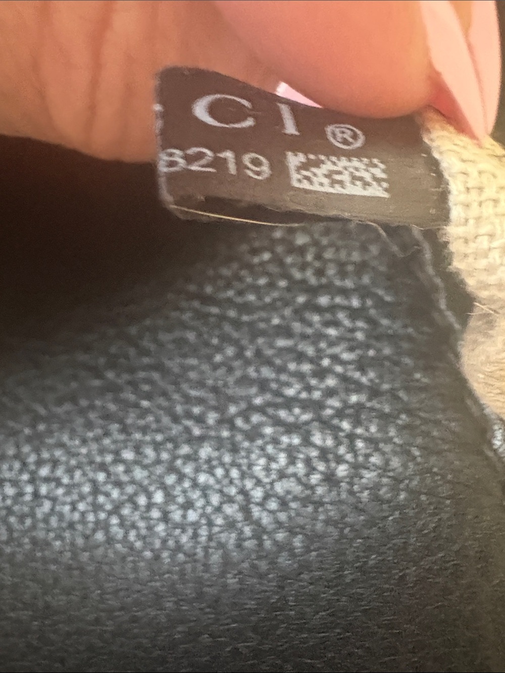 authentic Gucci shoulder/ clutch bag. Leather/ skin material. - Picture 7 of 7